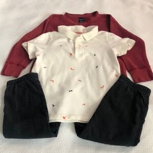 Lands’End and Carter’s Toddler Sets Size 5